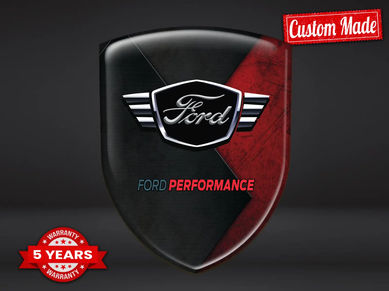 Ford Heckscheibenaufkleber Tuning Stern Stabil Auto